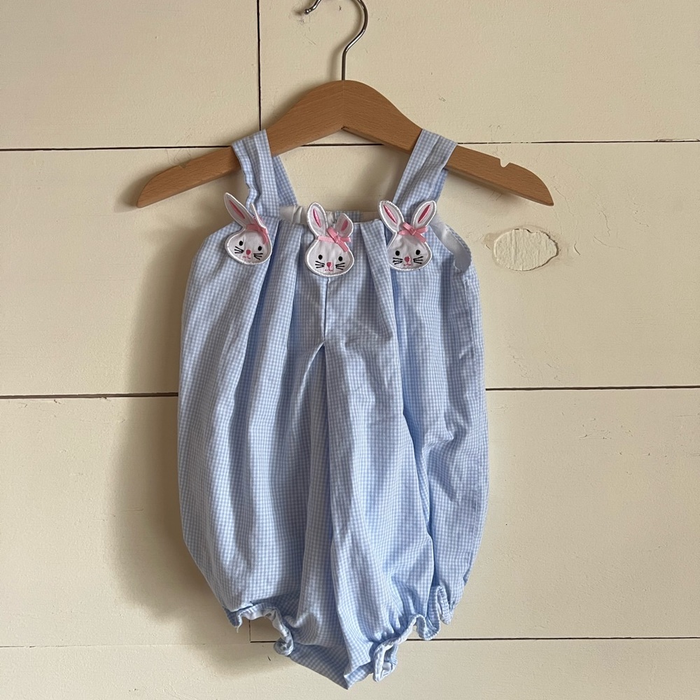 Eliza James bunny bubble romper